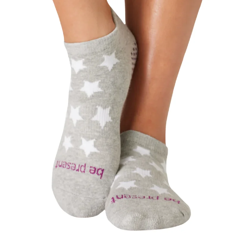 sock delivery custom -  Be Present - Aura - Infinity Grip Socks (Barre / Pilates)