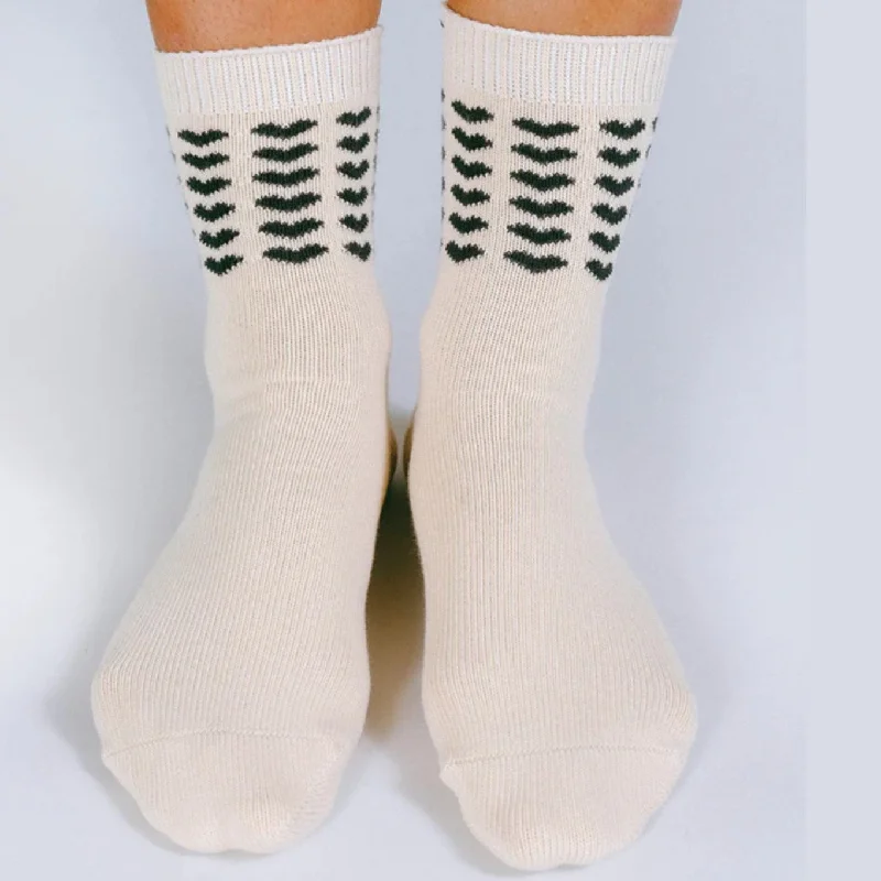 sock ratings thermal -  Sweet Heart Ankle Socks - (No Grip)