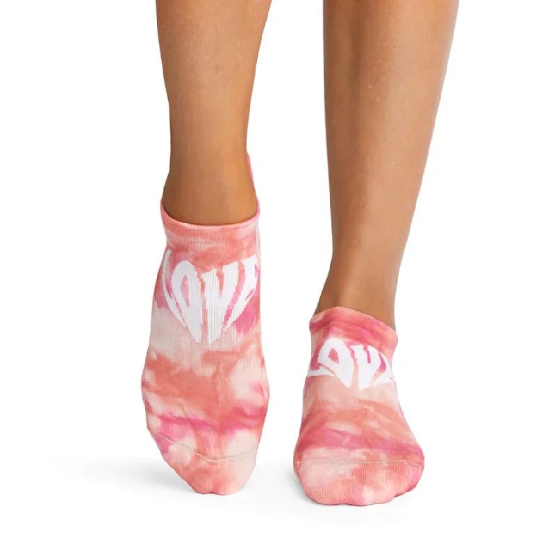 sock durability custom -  Savvy Grip Socks - Love Tie-Dye (Pilates / Barre)