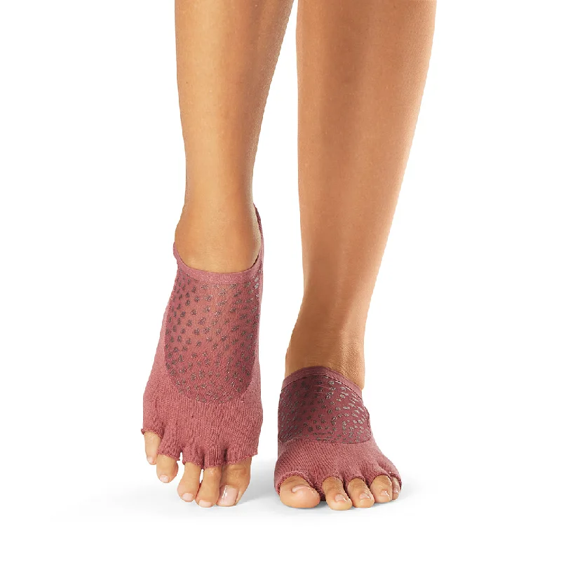 sock prices custom -  Luna Half Toe Grip Socks (Barre / Pilates)