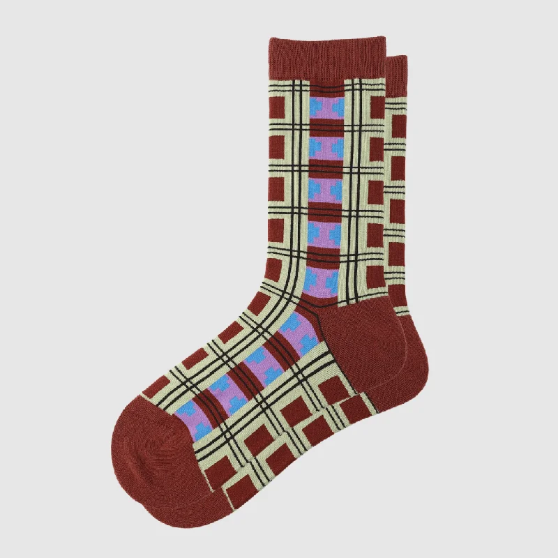 sock refunds hiking -  Women's Classic Plaid Crew Socks