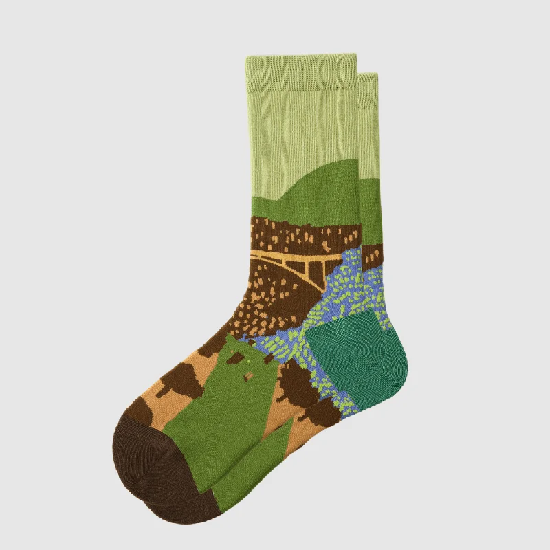 sock benefits thermal -  Women's Hillside Bridge Crew Socks