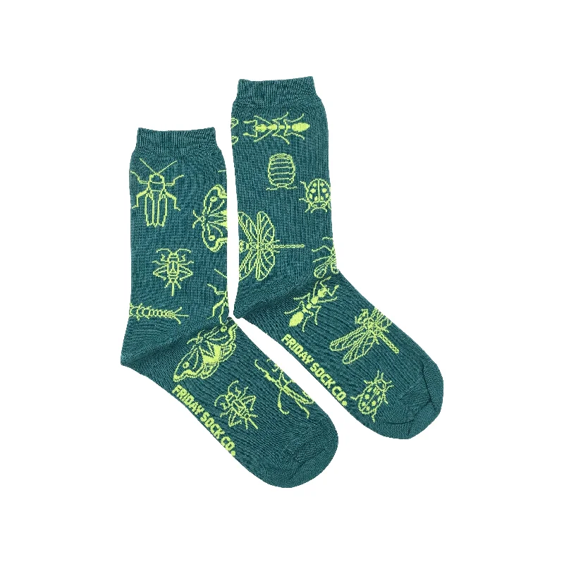 sock shipping hiking -  Friday Sock CO - Women's Insects Socks | Silly Socks | Mismatched