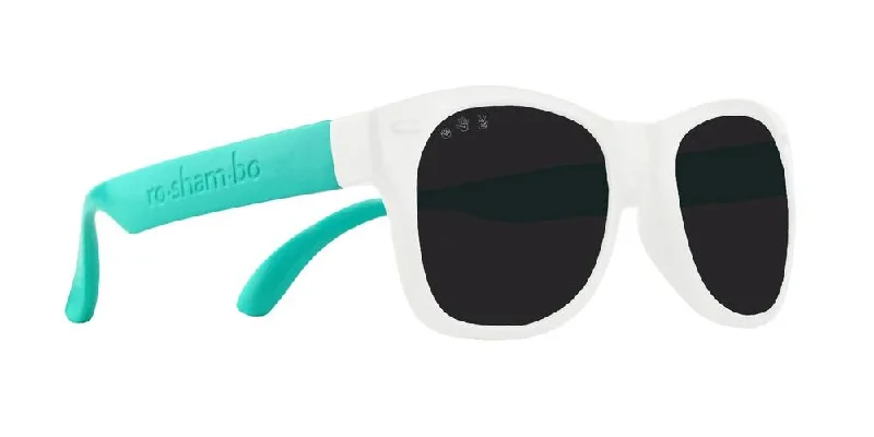 sunglasses with frosty marches -  90210 MINT & WHITE JUNIOR SHADES