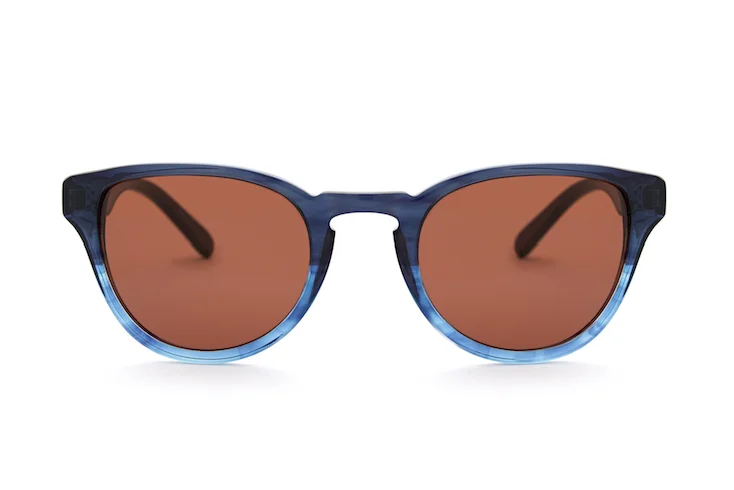 sunglasses with frosty gashes -  ABEL INDIGO - Designer Sunglasses