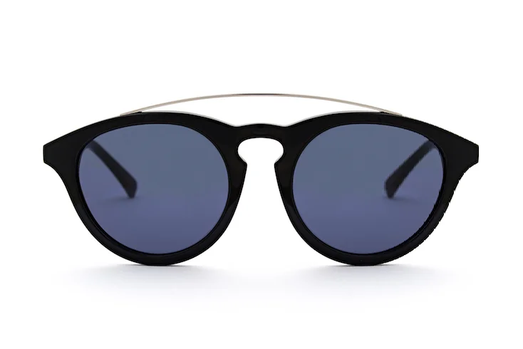 sunglasses with frosty clans -  Amos Black - Designer Sunglasses