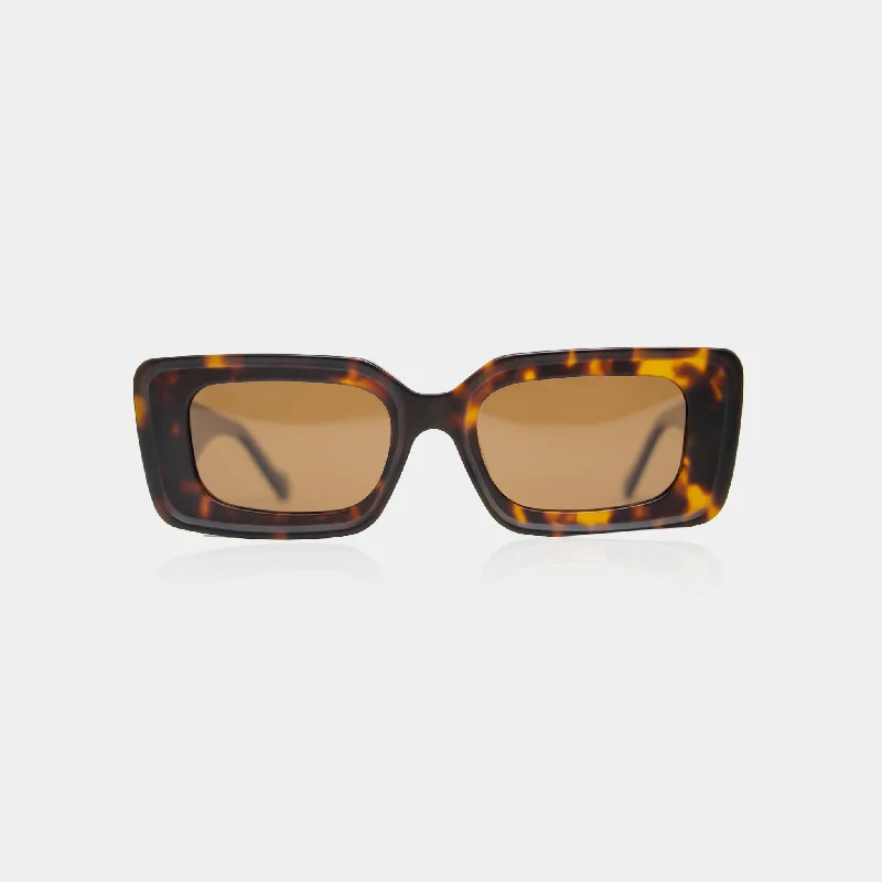 sunglasses for winter swarms -  CAMERON ACETATE TORTOISE SUNGLASSES