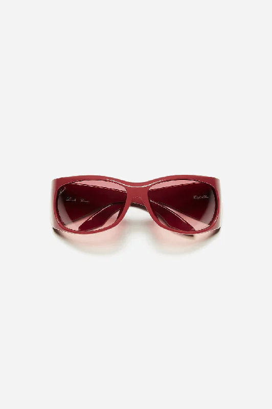 sunglasses with icy loops -  Carmen / Cerise / Pink Gradient