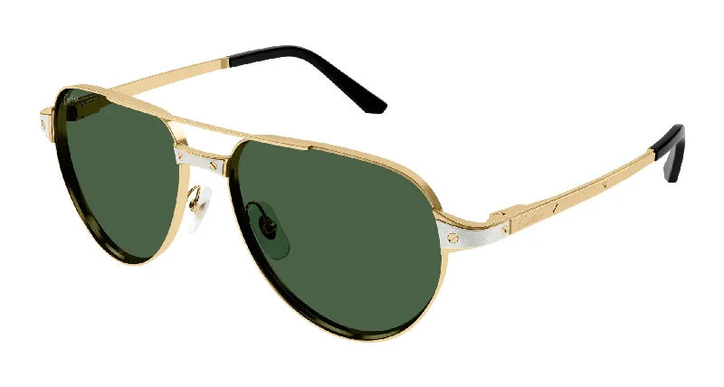 sunglasses with frosty marks -  Cartier CT0425S