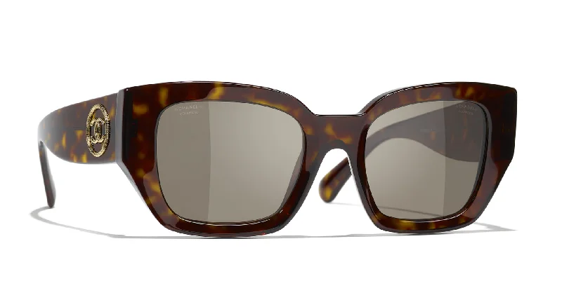 Dark Tortoise/Brown Polarised