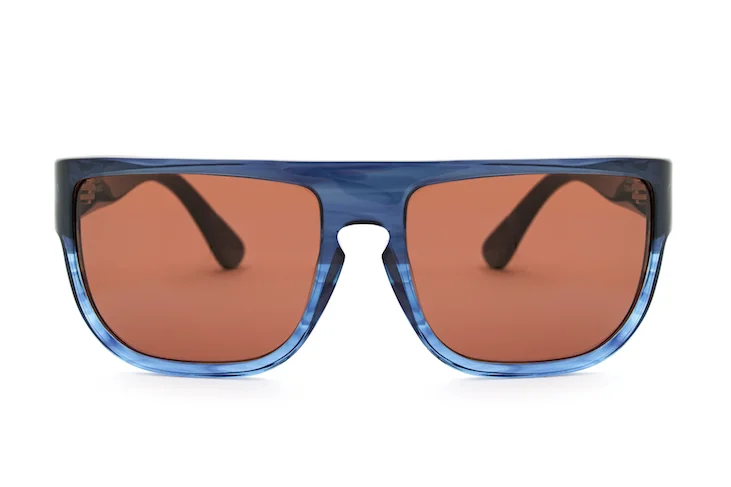 sunglasses with icy slashes -  CLYDE INDIGO - Sunglasses For Men