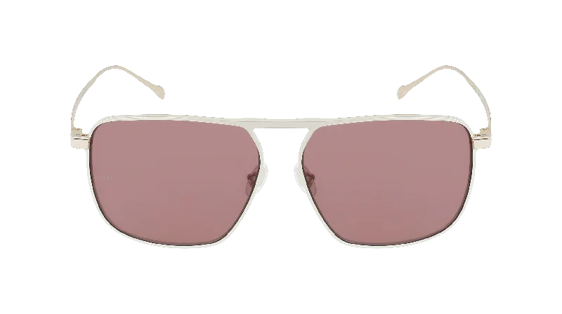 49E Brown Bridgeless Sunglasses