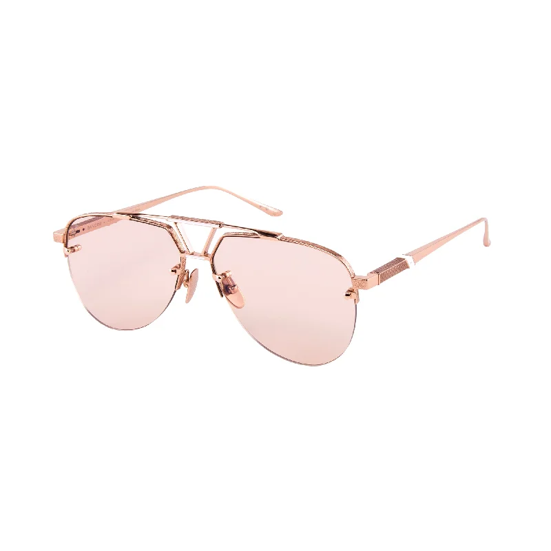 18K Rose Gold (Peach Tint Photochromic Lens)