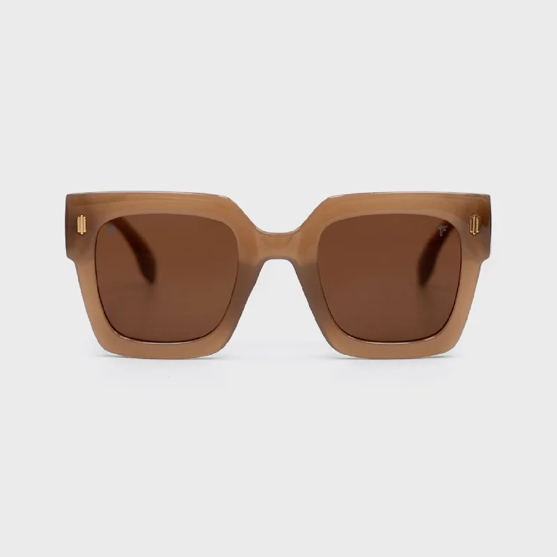 sunglasses with icy beats -  COSMOS NUDE PARCHITA X FENTO SUNGLASSES