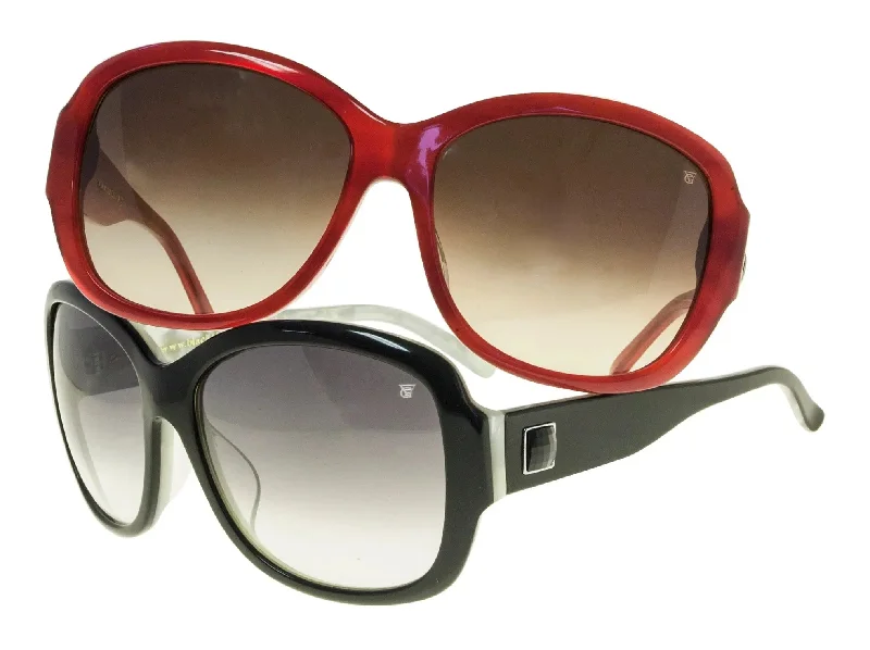 sunglasses with frosty swirls -  Fly Browning *Limited Ed.