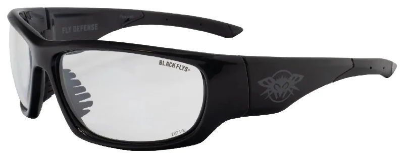 Shiny Black w/ Clear Lens