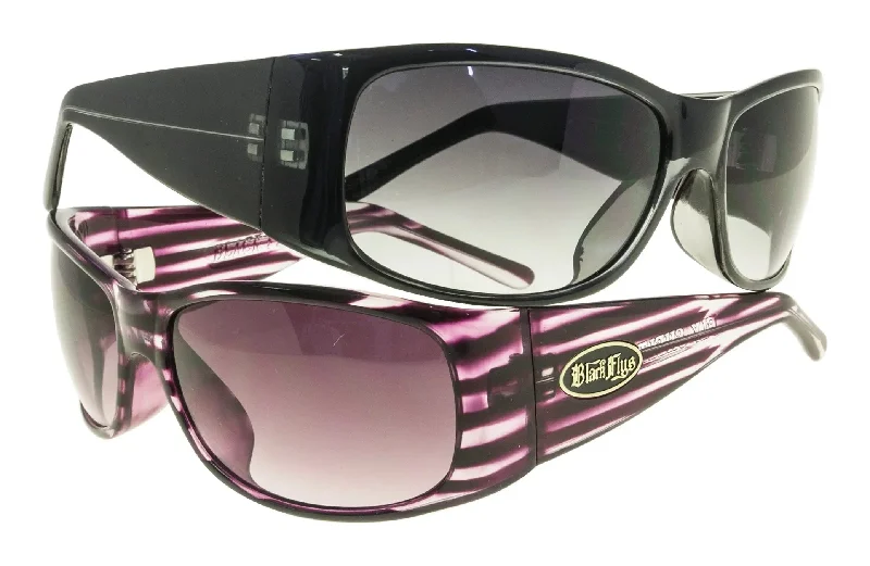 sunglasses with icy notches -  Fly Shelter *Limited Ed.