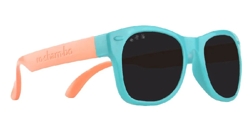 sunglasses for snowy flocks -  Roshambobaby Fraggle Rock Teal and Coral Junior Shades