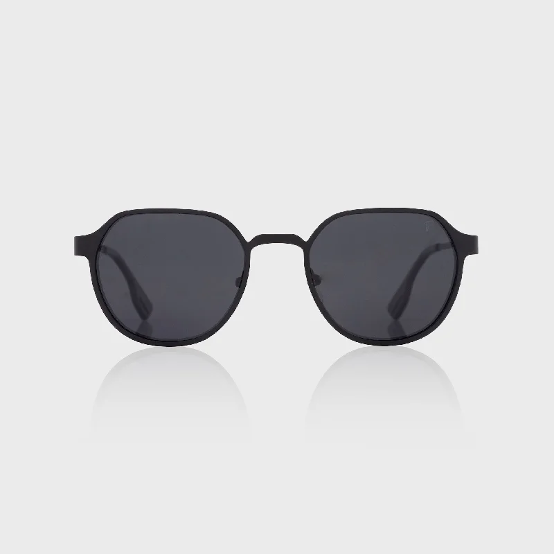 sunglasses with icy routes -  Freeport Black - Steel sunglasses