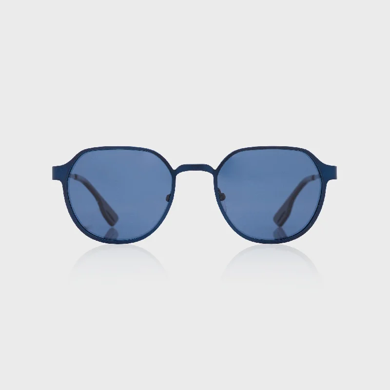 sunglasses for snowy byways -  Freeport Blue - Steel sunglasses