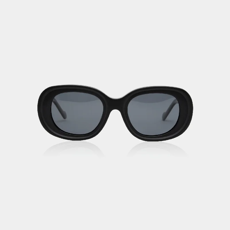 sunglasses with icy partners -  IRIS ACETATE BLACK SUNGLASSES