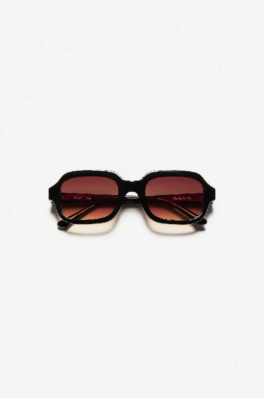 sunglasses with icy pops -  Jordy / Black Leopard / Burgundy