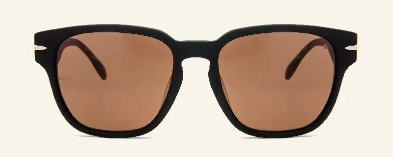 C2 Shiny Black Sunglasses