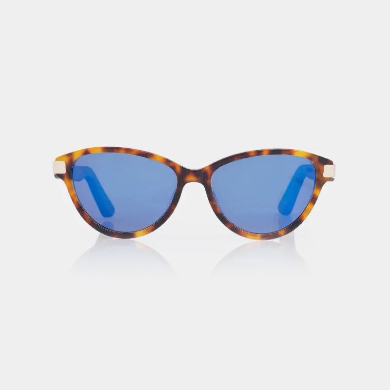 sunglasses for snowy breaks -  Lega Amber Blue Acetate Sunglasses