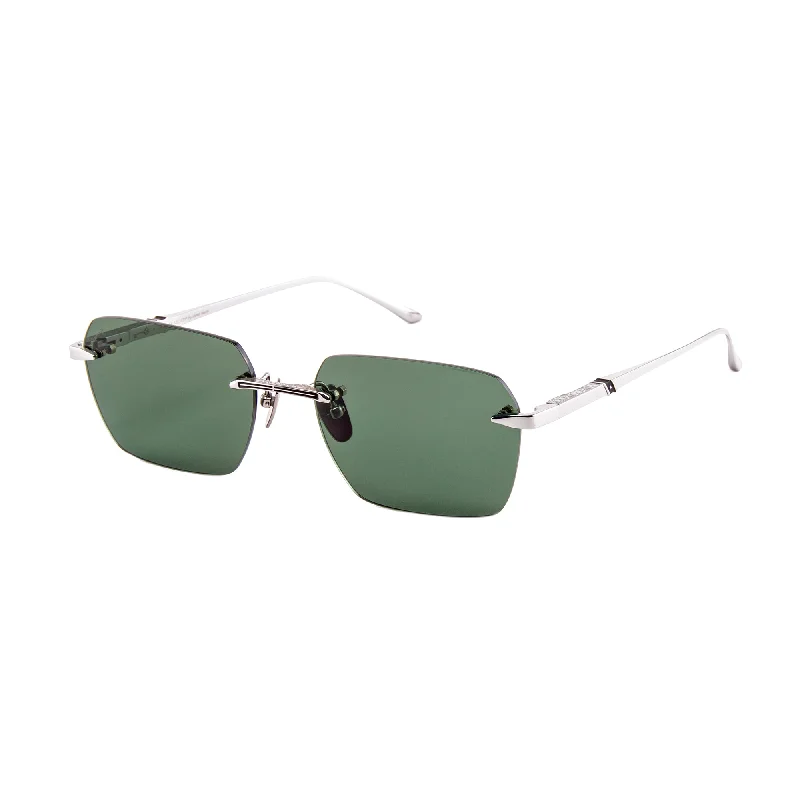 12k Silver (Green Lens)