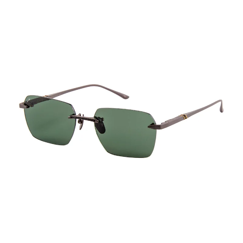 Matte Ruthenium 24k (Green Lens)