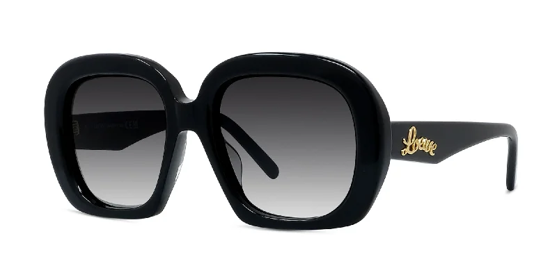 sunglasses for snowy turnpikes -  Loewe Curvy LW40113U