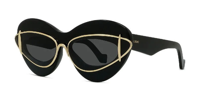 sunglasses with icy divides -  Loewe Double Frame LW40119I