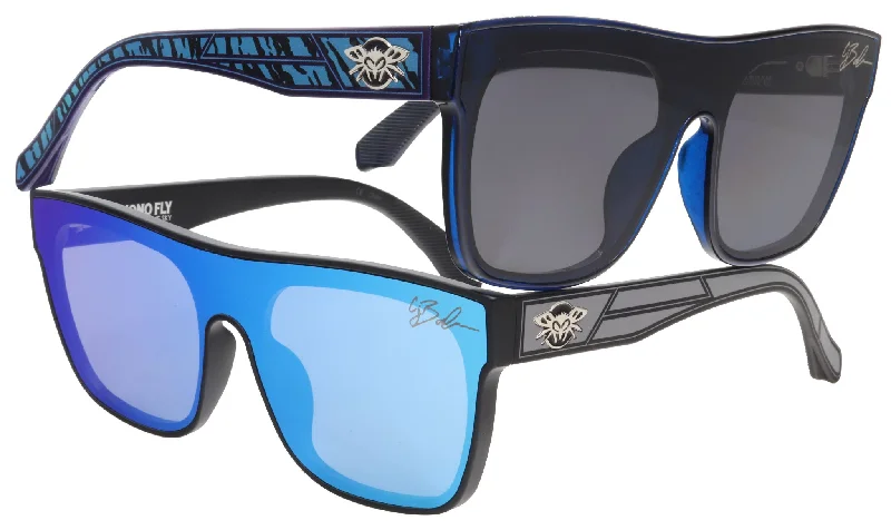 sunglasses with frosty tracks -  Mono Fly CJ Barham Signature Model