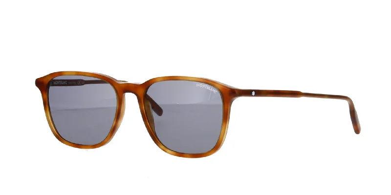 sunglasses for snowy ripples -  Montblanc MB0082S