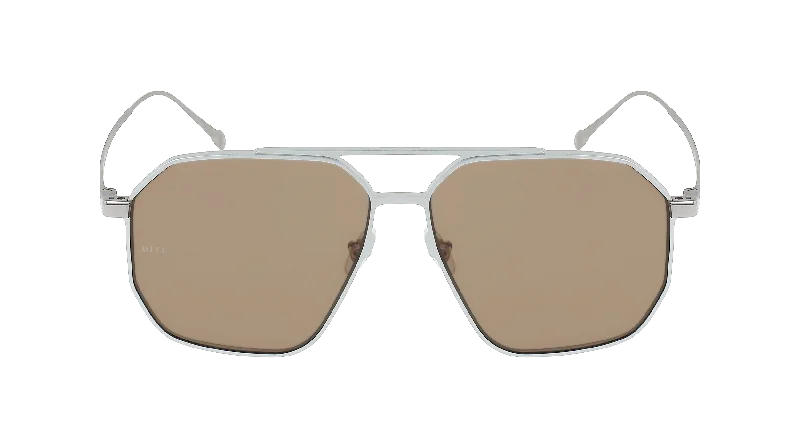 11S Silver Minimalist Sunglasses