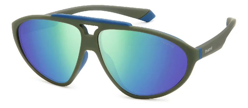 Matte Grey/Grey Green Mirror Polarised