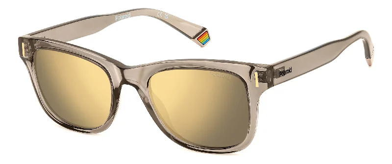 Beige/Grey Gold Polarised