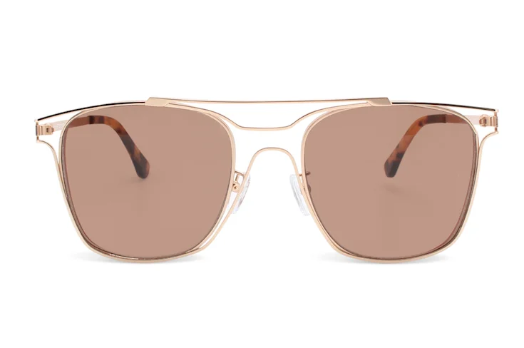 sunglasses with frosty slides -  REMY - BUTTERSCOTCH