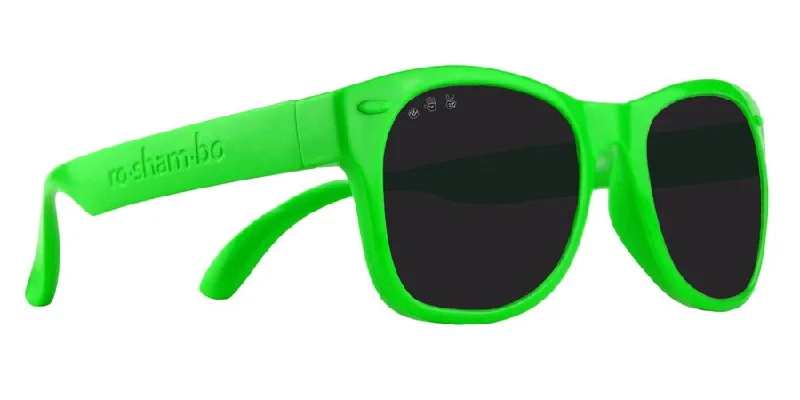 sunglasses with icy curves -  Roshambobaby Slimer Bright Green Baby Shades