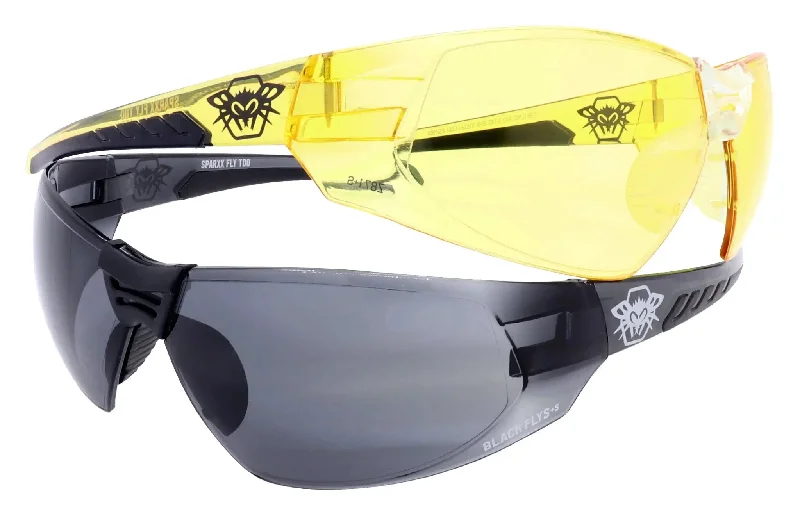 sunglasses with frosty blasts -  Sparxx Fly Too / Safety Glasses