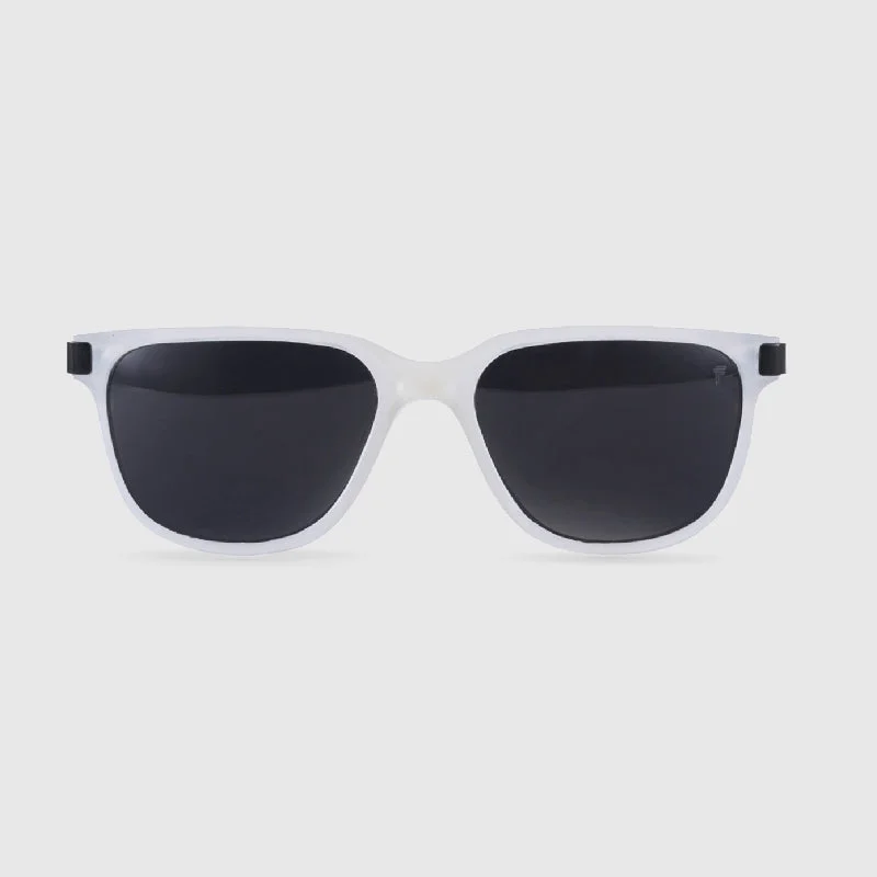 sunglasses for winter twists -  Specta Nuqui Transparent Recycled Sunglasses