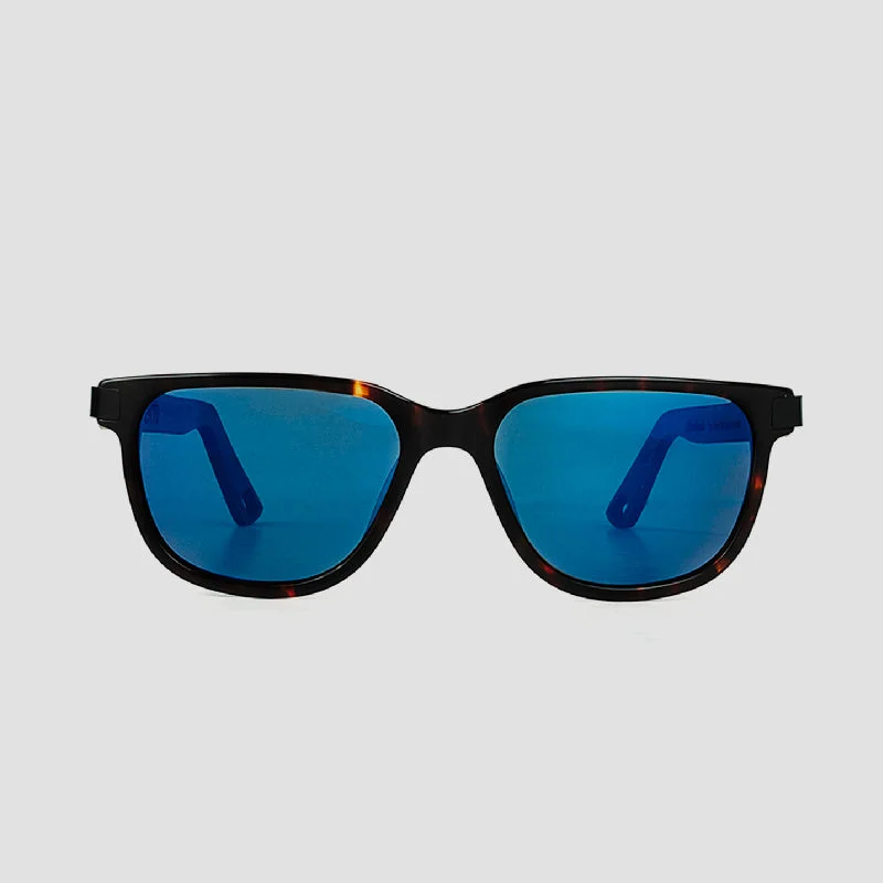 sunglasses for snowy dings -  Specta Tortoise Blue Acetate Sunglasses