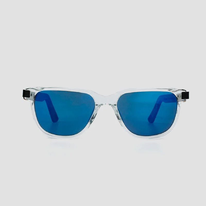 sunglasses with frosty roars -  Specta Transparent Blue Acetate Sunglasses