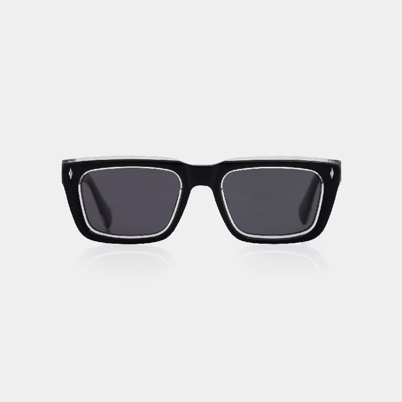 sunglasses for winter rifts -  TOM ACETATE BLACK SUNGLASSES