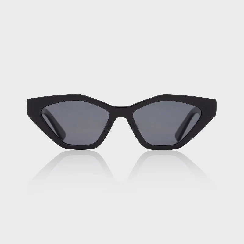 sunglasses for winter equals -  Ultra Black Acetate Sunglasses