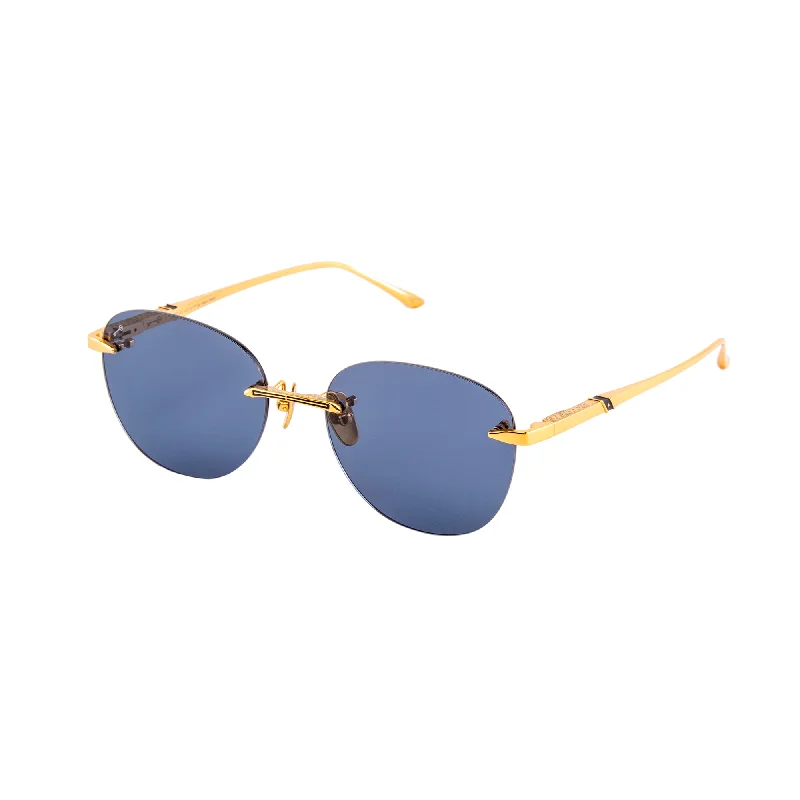 24K Gold (Blue Lens)