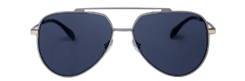 C3 Matte Gunmetal Aviator Sunglasses