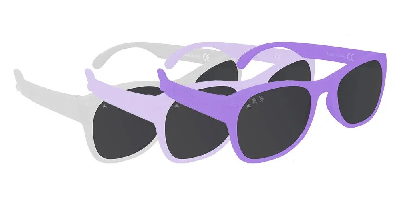 sunglasses with icy buddies -  Roshambobaby Wonka Color Changing Puurple Junior Shades