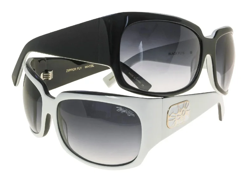 sunglasses with frosty rallies -  Zipper Fly